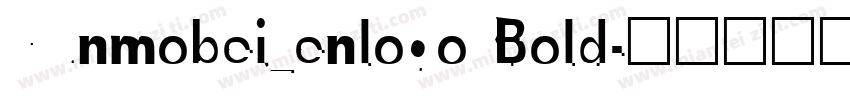 Yunmobei_enlogo Bold字体转换